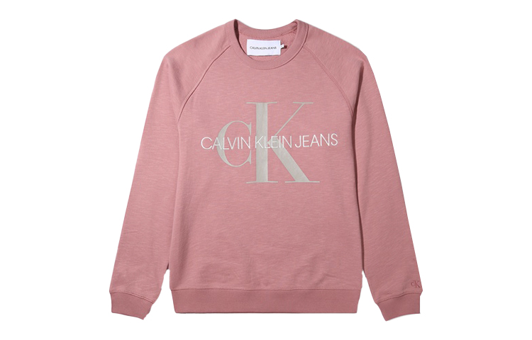 Calvin Klein Letter Logo Sweatshirt Pink () J315932-686