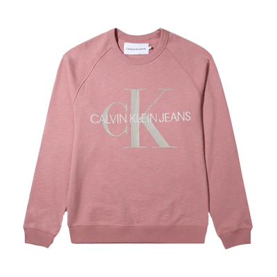 Calvin Klein Letter Logo Sweatshirt Pink () J315932-686