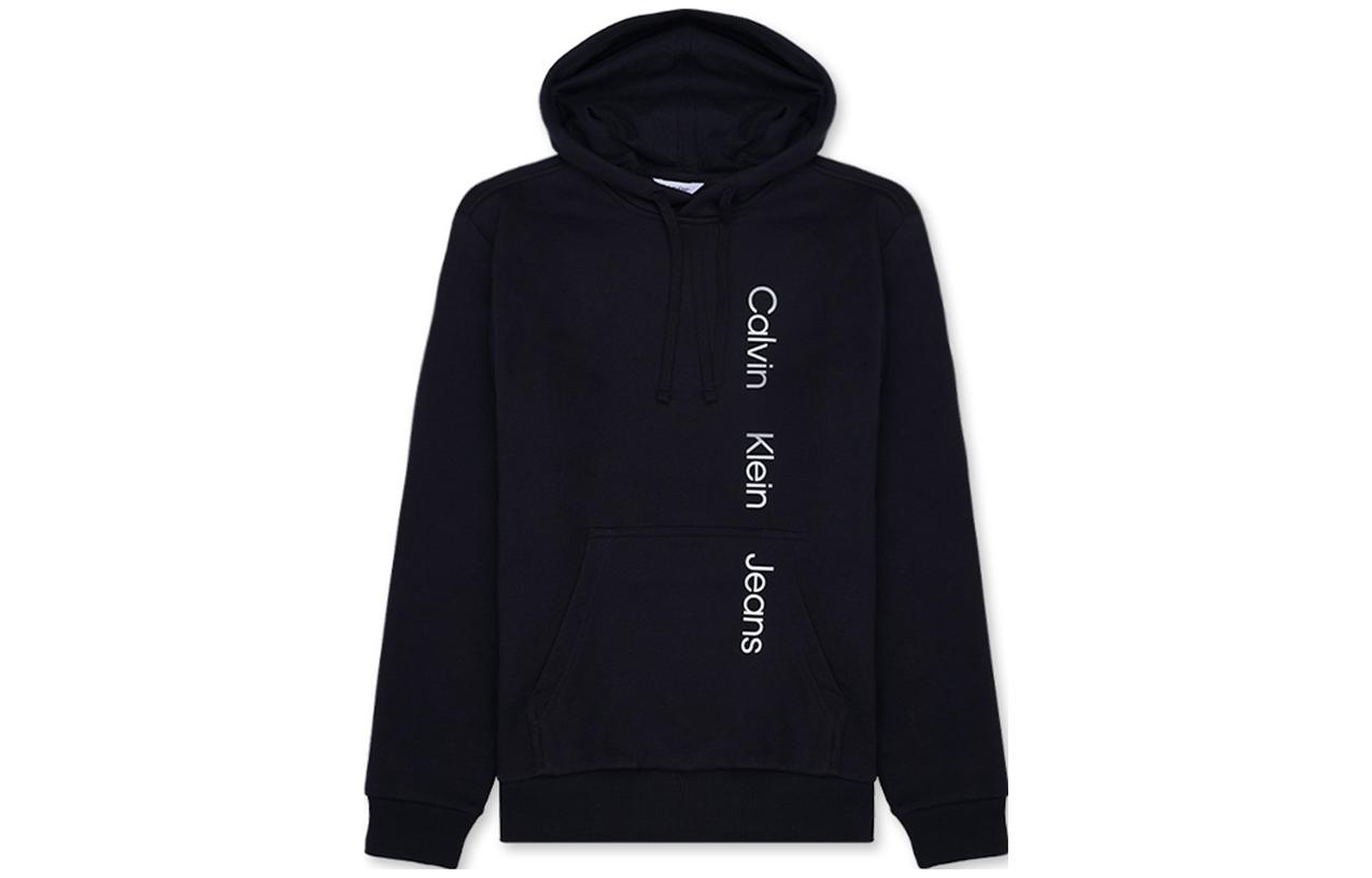Calvin Klein Letter Print Hoodie Black 40CM807-001