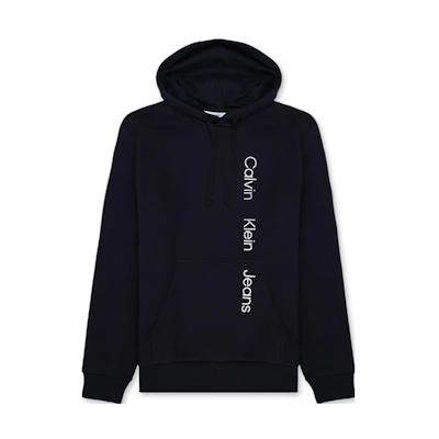 Calvin Klein Letter Print Hoodie Black 40CM807-001