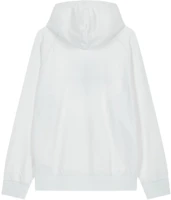 Lookbook 卡尔文·克莱因字母印花宽松款男士白色拉格兰卫衣 J326969-YAF