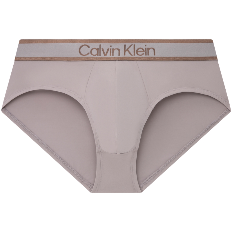 Calvin Klein Light and Sleek Briefs with Jacquard Waistband - 1 Pack NB4054