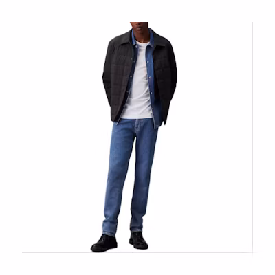 Calvin Klein Lightweight Quilted Loose Fit Jacket Black ( European Version) J30J325587-BEH
