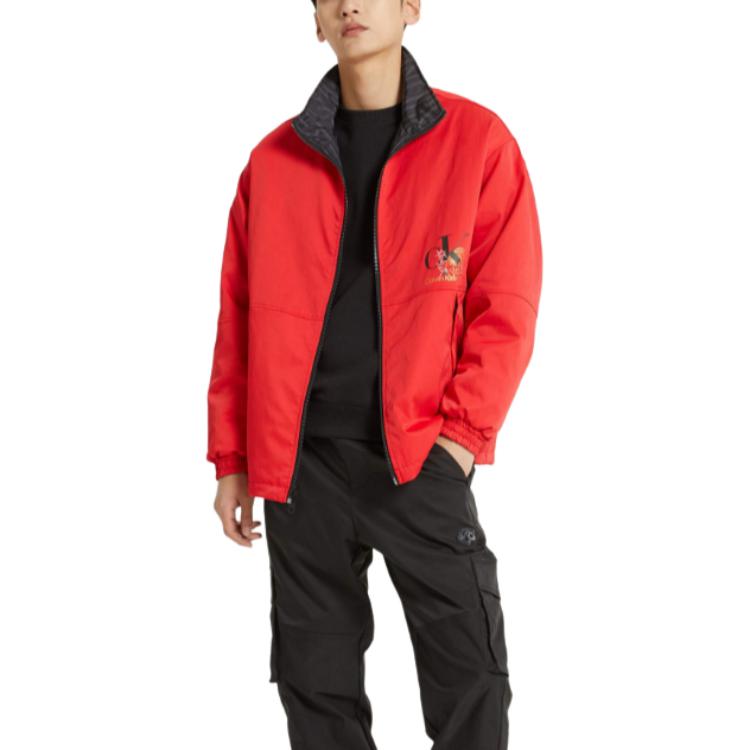 Calvin Klein Limited Edition Reversible Tiger Embroidered Bomber Jacket Unisex J319937-BEH