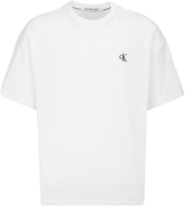 Kaos Unisex Putih Calvin Klein Logo Crew Neck. J400280-YAF Order Kaos Unisex Putih Calvin Klein Logo Crew Neck. J400280-YAF