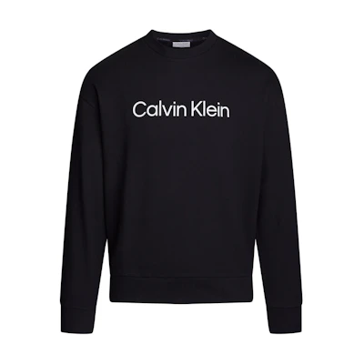 Calvin Klein Logo Crewneck Sweatshirt Black ( European Edition) K10K112956-BEH