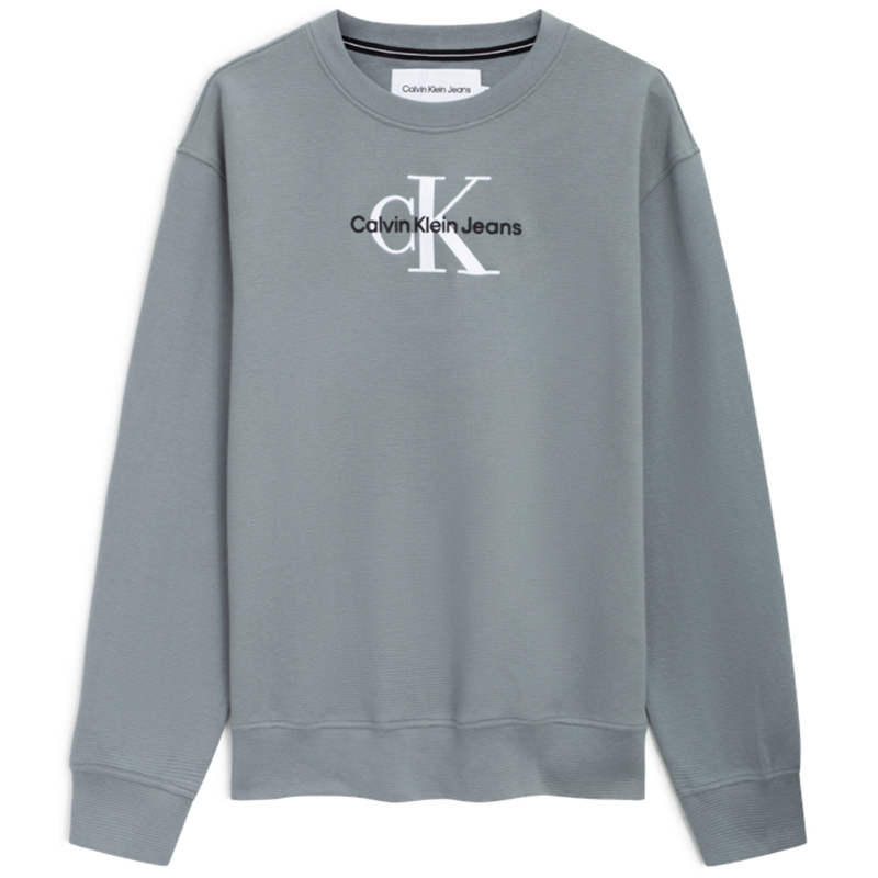 Calvin Klein Logo Crewneck Sweatshirt Greige J323160-PN6