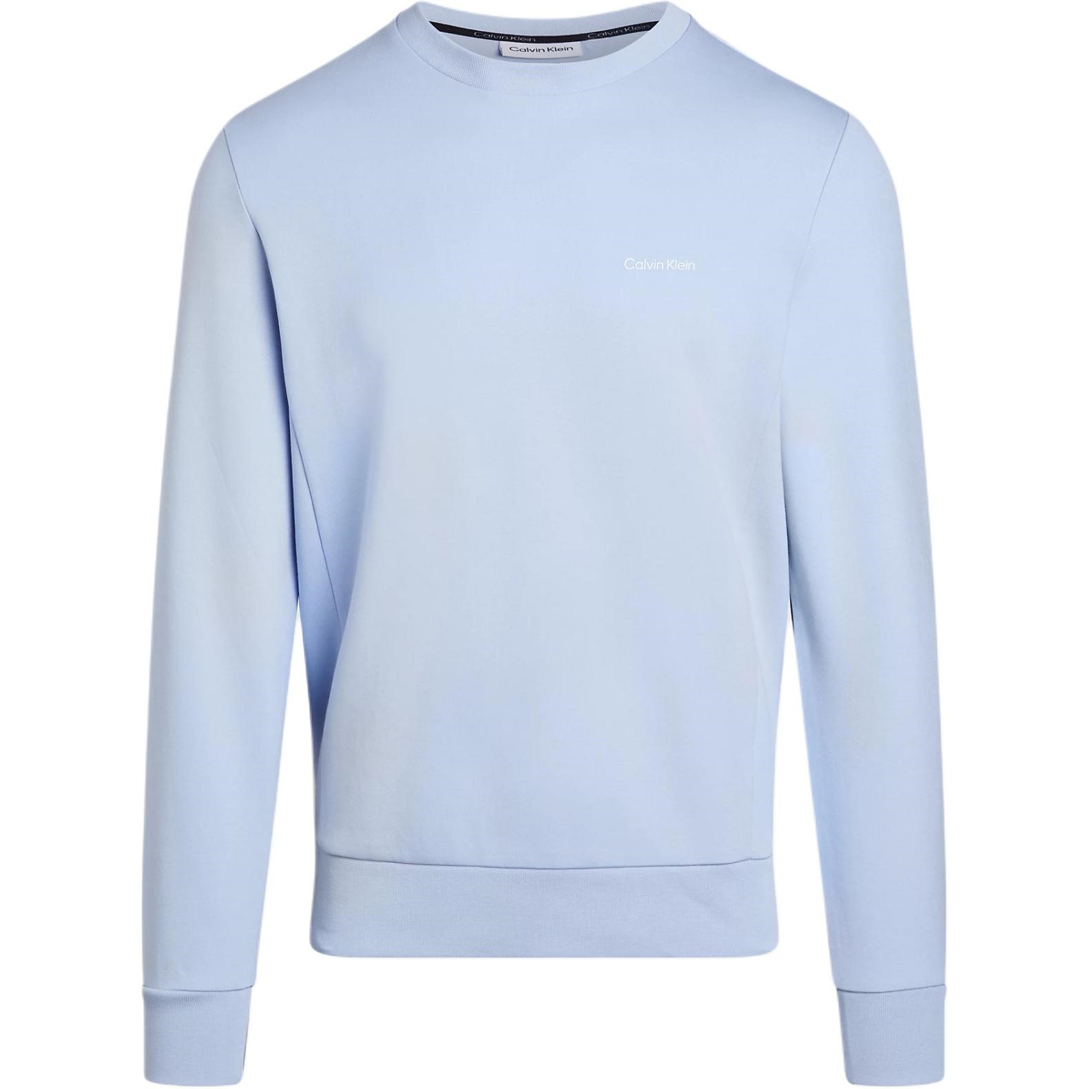 Calvin Klein Logo Crewneck Sweatshirt Kentucky Blue - European Fit K10K109926-CGK