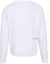 Shop Calvin Klein 經典標誌白色圓領長袖上衣 J30J318181-YAF