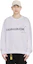Purchase Calvin Klein 經典標誌白色圓領長袖上衣 J30J318181-YAF