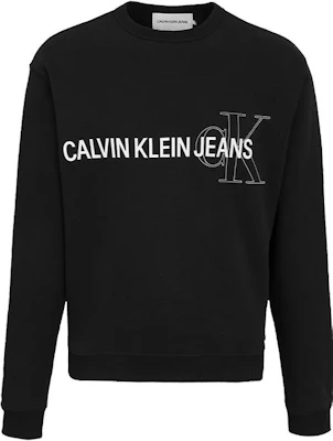 Calvin Klein 徽標圖案圓領長袖運動衫 J30J318181-BEH Buy Calvin Klein 徽標圖案圓領長袖運動衫 J30J318181-BEH