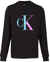Order Calvin Klein Logo Graphic Crewneck Sweatshirt Black J30J320841-BEH