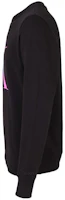 Shop Calvin Klein Logo Graphic Crewneck Sweatshirt Black J30J320841-BEH
