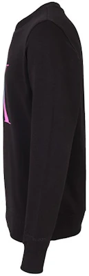 Calvin Klein 經典Logo印花黑色圓領長袖套頭衫 J30J320841-BEH Shop Calvin Klein 經典Logo印花黑色圓領長袖套頭衫 J30J320841-BEH