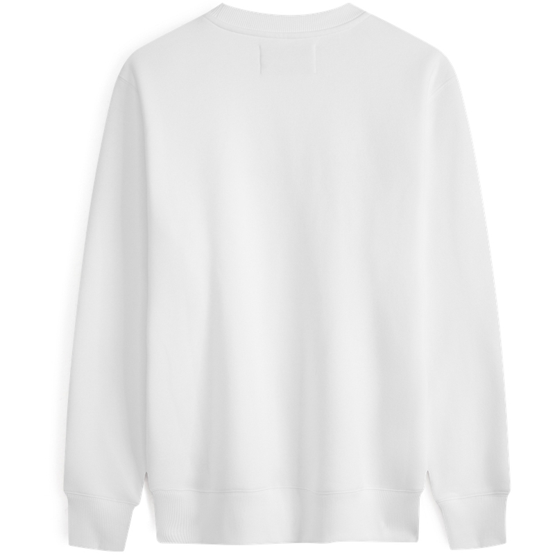 Sizing Calvin Klein标志印花羊毛圆领卫衣男女通用休闲版 J322333