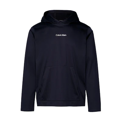 Calvin Klein Logo Hoodie Black European Fit Men’s Casual Wear 00GMS4W328-BAE