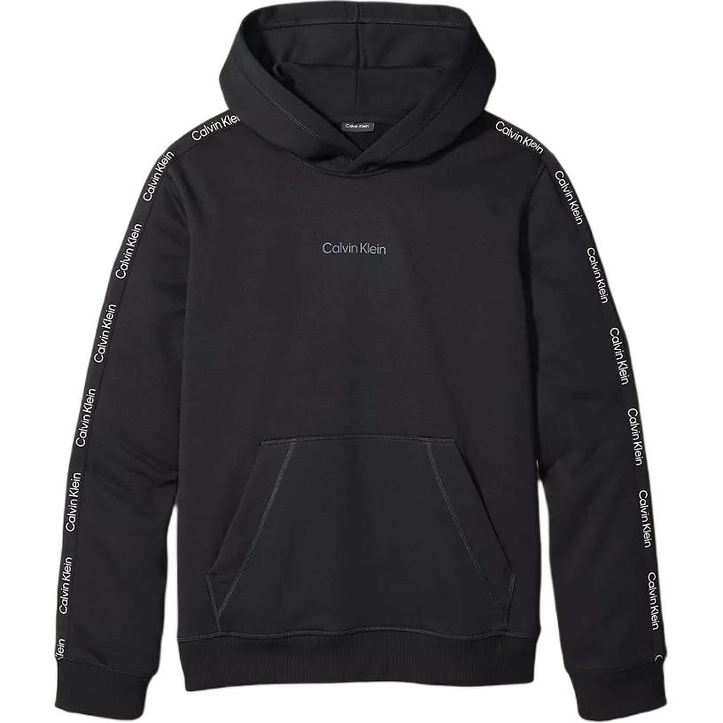 Calvin Klein Logo Hoodie Black Long Sleeve Casual Sweatshirt GMS4W336-001