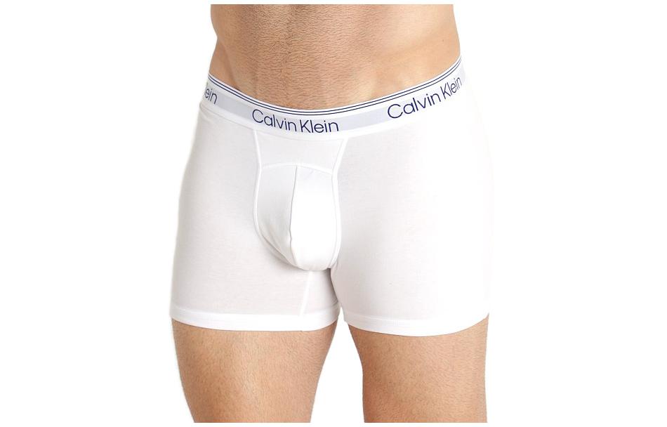 Calvin Klein Logo Print Boxer Briefs White NB3229-110