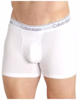 Calvin Klein Logo Print Boxer Briefs White NB3229-110 Calvin Klein Logo Print Boxer Briefs White NB3229-110