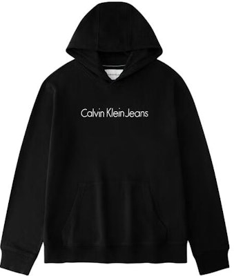 Sudadera Casual Calvin Klein con Logo Impreso Negra J315035-BAE Buy Sudadera Casual Calvin Klein con Logo Impreso Negra J315035-BAE