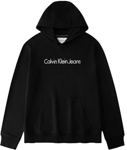 Sudadera Casual Calvin Klein con Logo Impreso Negra J315035-BAE Order Sudadera Casual Calvin Klein con Logo Impreso Negra J315035-BAE