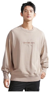Sudadera de Hombre CALVIN KLEIN Logo Print Cuello Redondo. J324475 Details for Sudadera de Hombre CALVIN KLEIN Logo Print Cuello Redondo. J324475