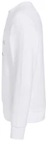 Shop Calvin Klein Logo Print Crewneck Sweatshirt White J30J319365-YAF