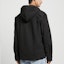Shop CALVIN KLEIN Jaket Bertudung Logo Cetakan Hitam J322530-BEH