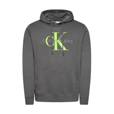 Calvin Klein Logo Print Hoodie Men’s Grey J30J314557PCK