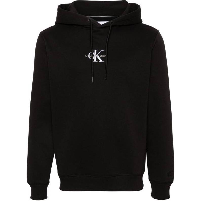 Calvin Klein Logo Print Pullover Hoodie Men’s Black J30J325629-BEH