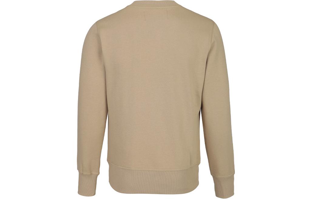 Lookbook Calvin Klein 标志印花卫衣 卡其色 J30J324210-PF2