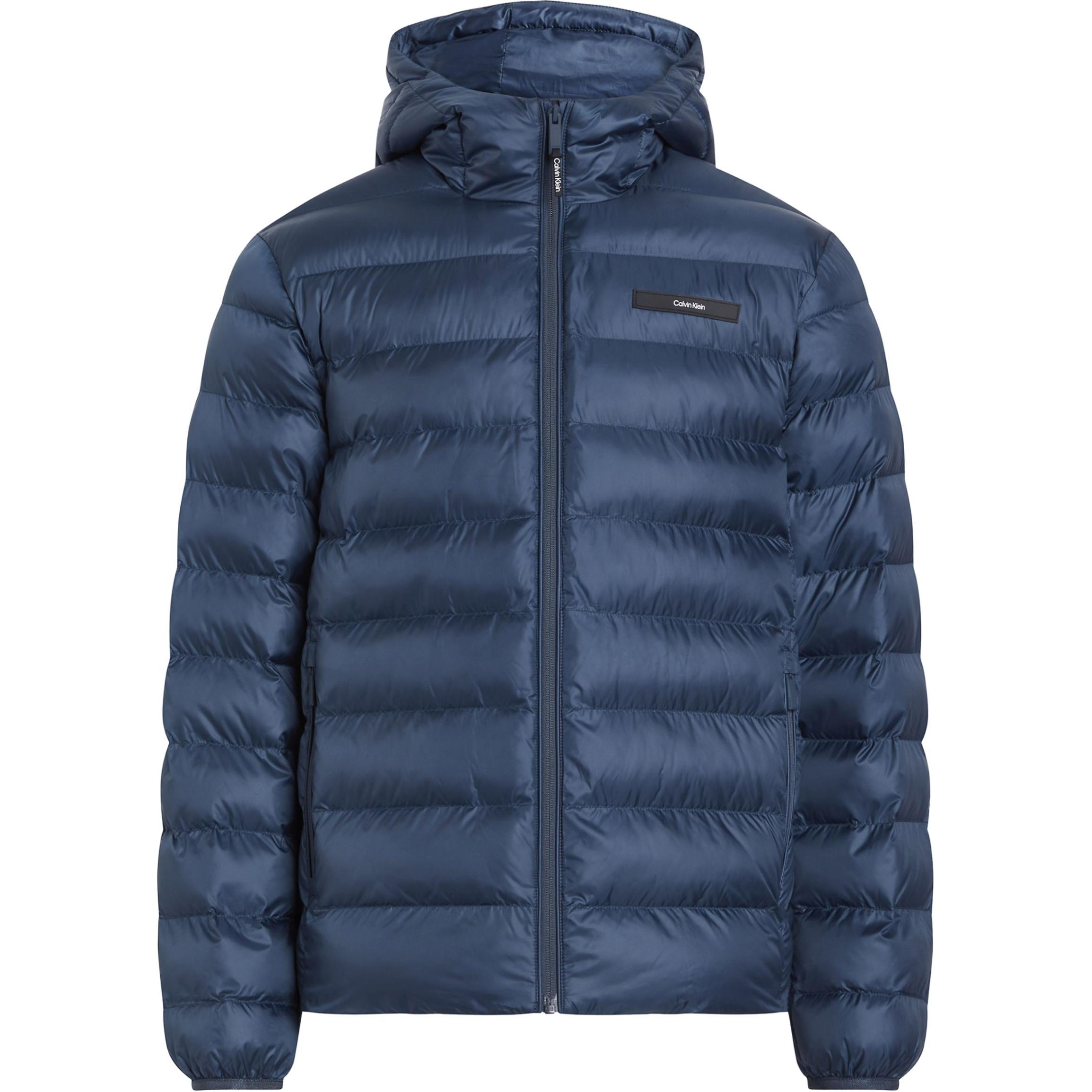 Calvin Klein Logo Zip-Up Hoodie Jacket Men’s Blue K10K113908-PPK