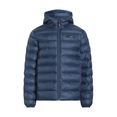 Calvin Klein Logo Zip-Up Hoodie Jacket Men’s Blue K10K113908-PPK