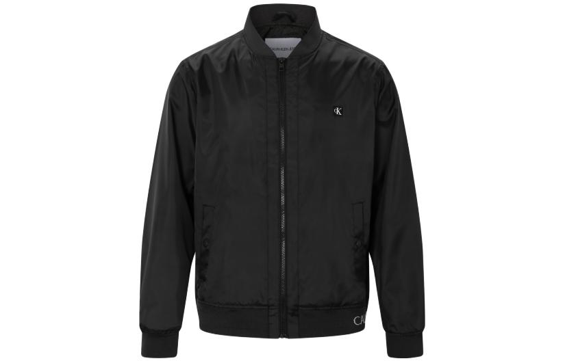 Calvin Klein Logo Zip-Up Jacket Black J318039-BEH