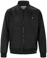 Calvin Klein Logo Zip-Up Jacket Black J318039-BEH Calvin Klein Logo Zip-Up Jacket Black J318039-BEH