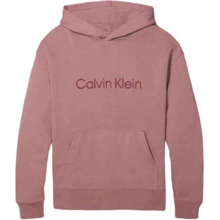 Calvin Klein Loose Fit Logo Hoodie Capri Rose 40HP231-212