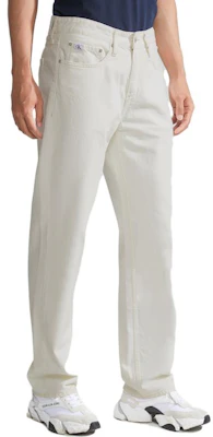 Calvin Klein Seluar Jeans Loose Fit Kapas Putih Tulen Lelaki J321443 Shop Calvin Klein Seluar Jeans Loose Fit Kapas Putih Tulen Lelaki J321443