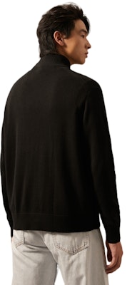 CALVIN KLEIN Men’s Casual Embroidered Half-Zip Knit Pullover Sweater. J326793 Purchase CALVIN KLEIN Men’s Casual Embroidered Half-Zip Knit Pullover Sweater. J326793