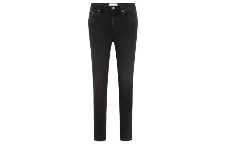 Calvin Klein Mid-Rise Slim Fit Zipper Jeans  Denim Black. J320671 圖 2