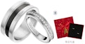 Order CALVIN KLEIN Midnight Star Crystal Ring Unisex Couple Design. 35000061CPKJ
