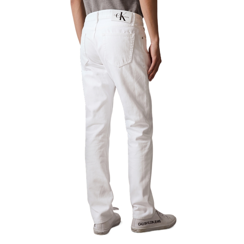 Calvin Klein Minimalist  Straight Cotton Denim Jeans White J325404 圖 11