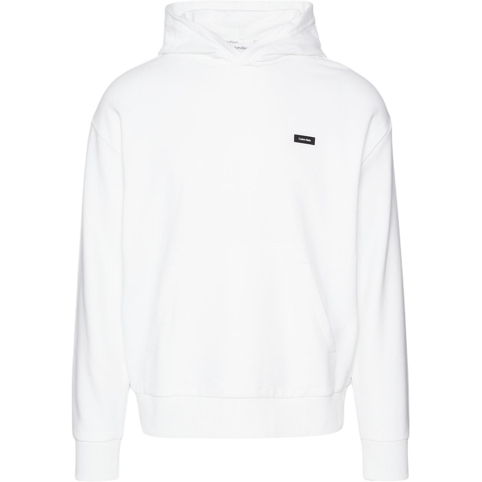 Calvin Klein Minimalist Casual Hoodie Long Sleeve Bright White ( EU Edition) K10K112748-YAF