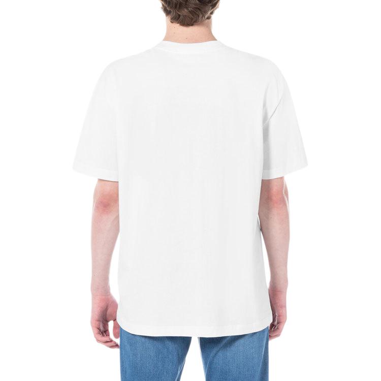 Details for Camiseta Unisex Calvin Klein Minimalista Manga Corta Blanca Casual. J325510-YAF