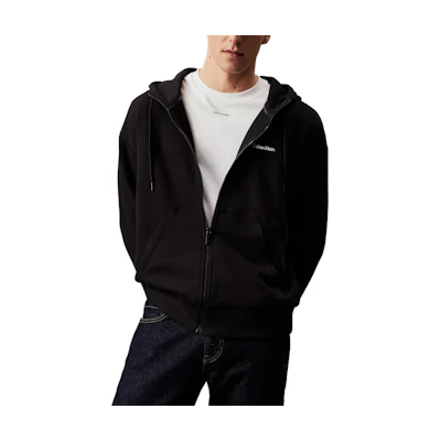 Calvin Klein Minimalist Casual Zip Hoodie Black (EU Version) K10K112446-BEH