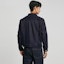 Purchase Calvin Klein Jaket Denim Minimalis Unisex Biru Gelap Kolar Lurus dengan Poket 40688ST-5DB