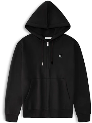 Calvin Klein 极简刺绣抓绒拉链连帽衫 40QM434-BAE Buy Calvin Klein 极简刺绣抓绒拉链连帽衫 40QM434-BAE