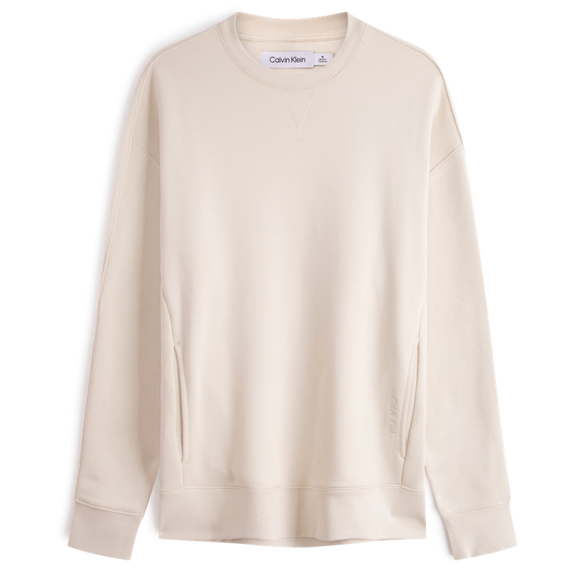 Calvin Klein Minimalist Embroidered Logo Sweatshirt Unisex Crewneck 40957ST