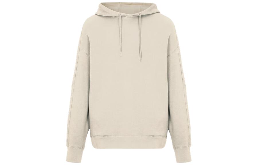 Calvin Klein Minimalist Hoodie Unisex White Pullover 40755STYAE