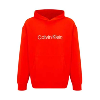Calvin Klein Minimalist Logo Print Hoodie Copper Orange () 40HM231-6A9