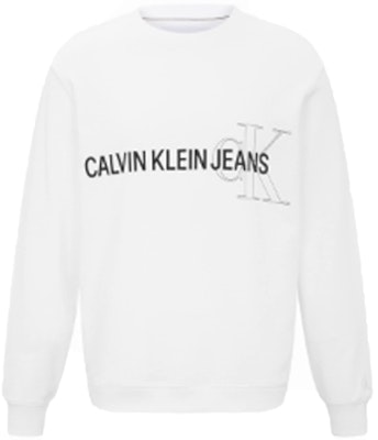CALVIN KLEIN Sudadera Blanca Hombre Logo Minimalista Manga Larga J319155-YAF Buy CALVIN KLEIN Sudadera Blanca Hombre Logo Minimalista Manga Larga J319155-YAF